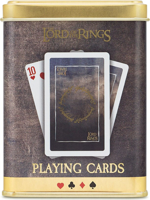 Küçük resim: Lord Of The Rings Iskambil Kağıdı (Metal Kutulu)