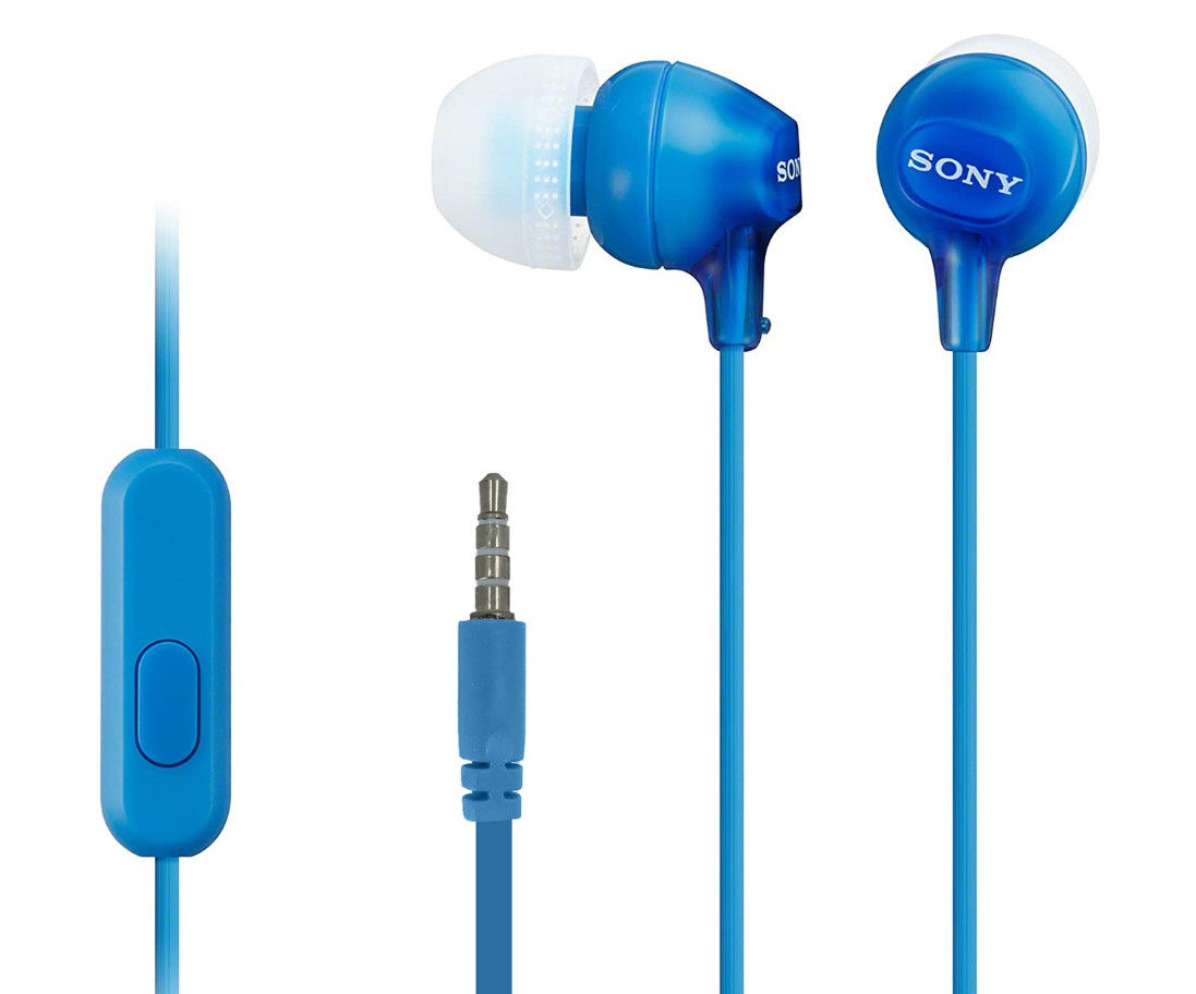 Sony MDR-EX15APL Mavi Mikrofonlu Kulak İçi Kulaklık