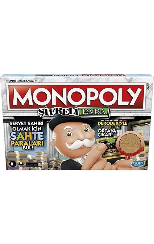 Küçük resim: Hasbro Monopoly Şifreli Para F2674