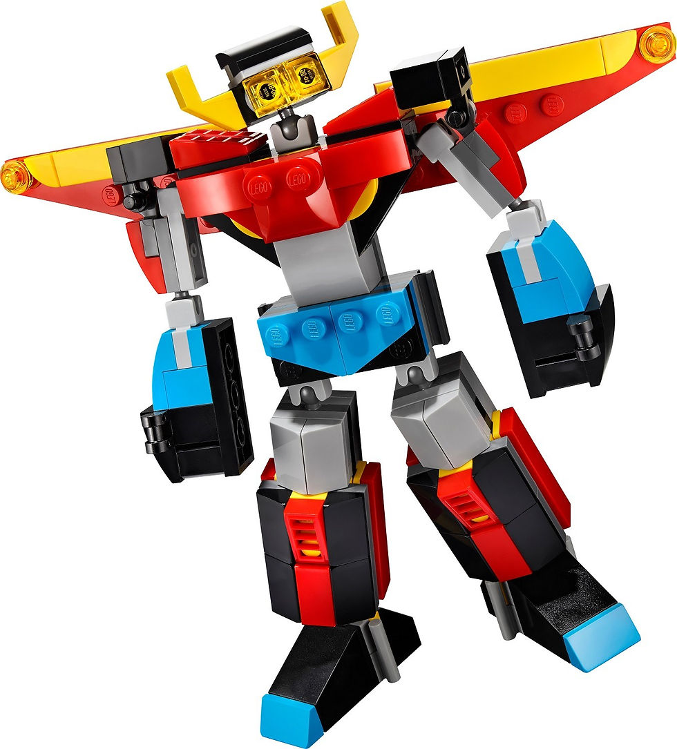 Küçük resim: LEGO® Creator 3'ü 1 Arada Süper Robot 31124 - Robot, Ejderha ve Jet Uçak Yapım S