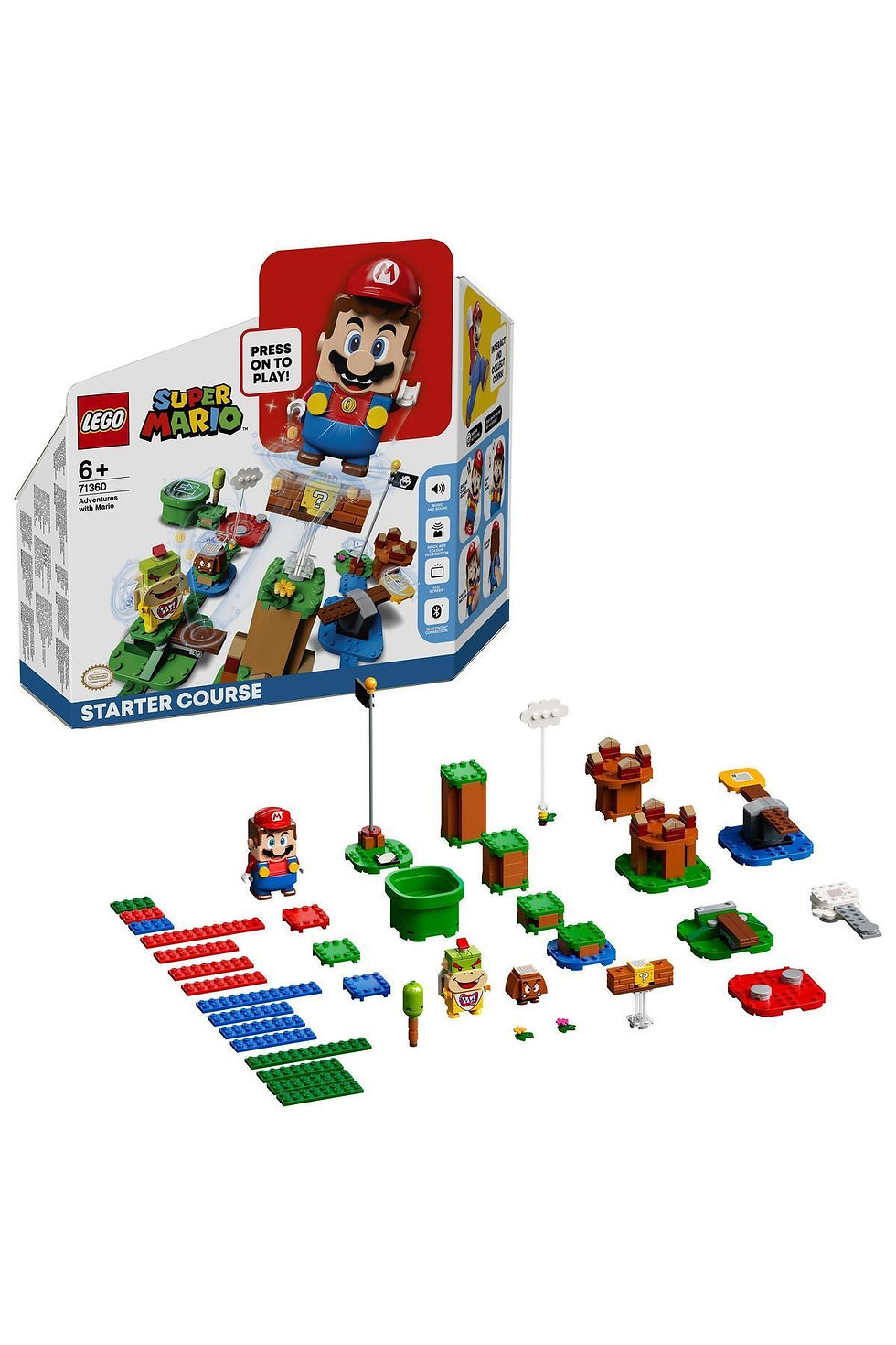 Küçük resim: ® Super Mario™ Mario ile Maceraya Başlangıç Seti 71360 - Çocuklar için Oyuncak S