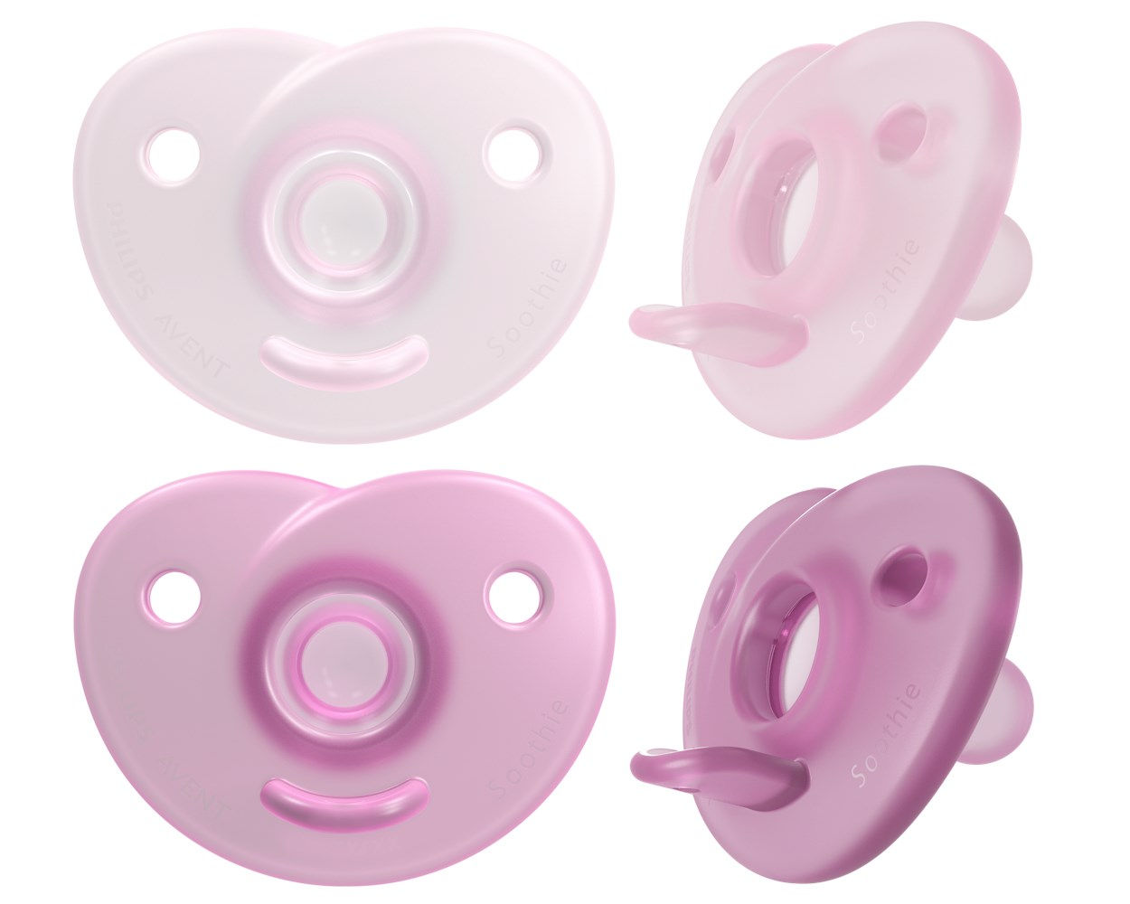 Philips Avent SCF099/22 Soothie 0-6 Ay 2'li Emzik Kız