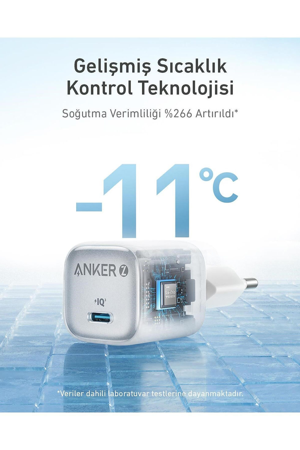 Küçük resim: Anker Zolo 20W GaN USB-C Şarj Cihazı - Beyaz - A2699