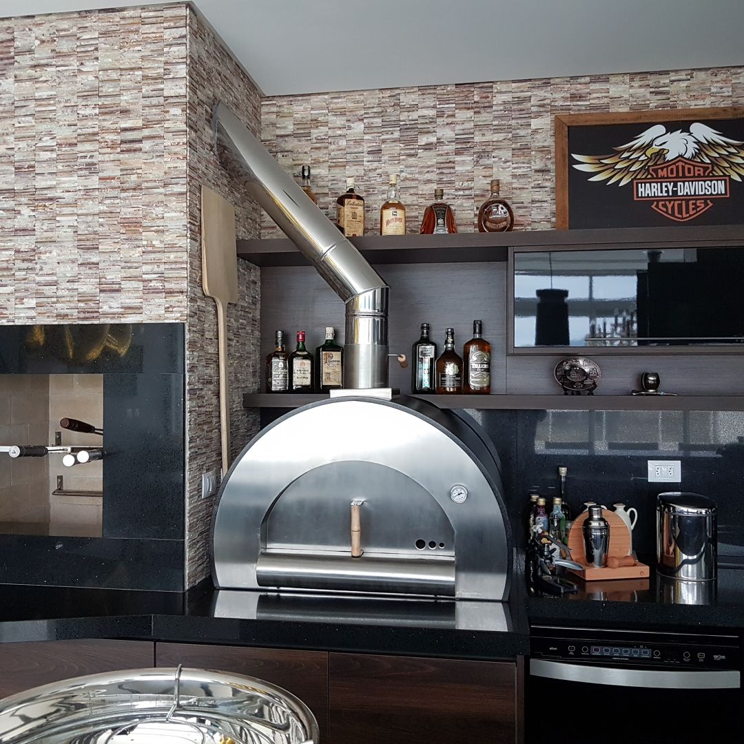 Forno A Lenha Forno Inox Brasil