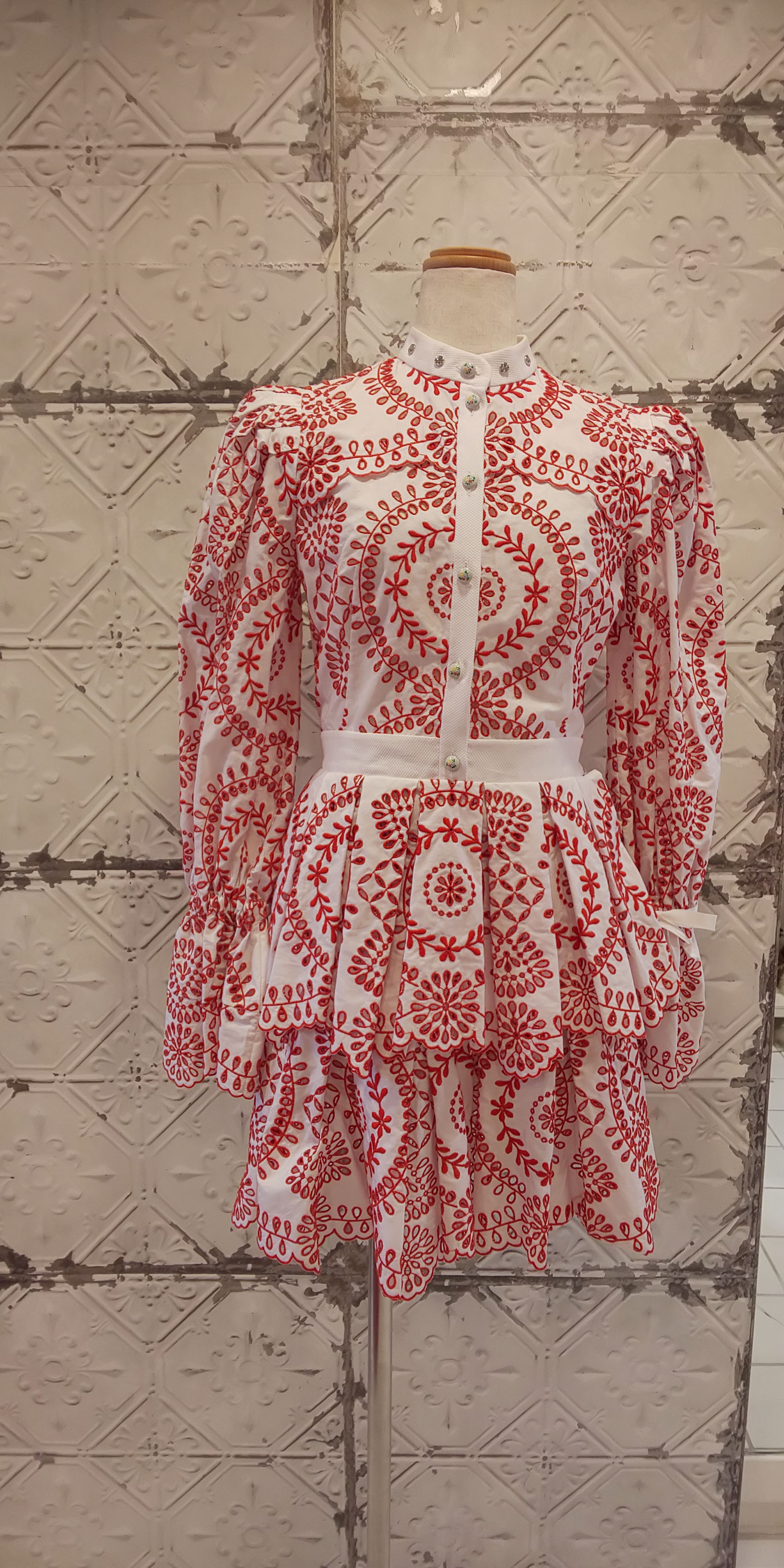 ALEXANDER MCQUEEN COTTON DRESS
