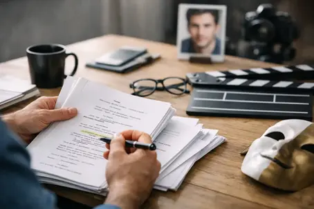 Script Analysis for Actors That Books Work
