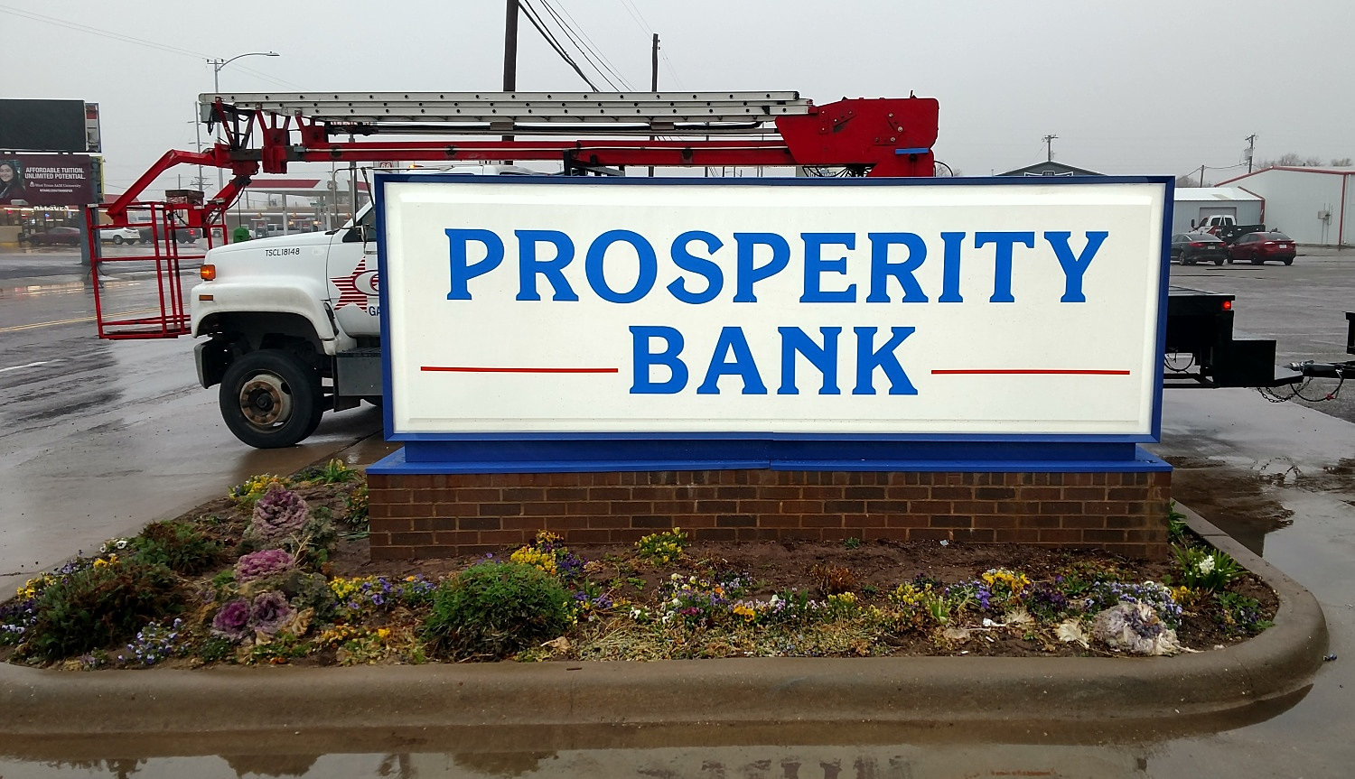 Garrison Brothers Signs Lubbock Texas United States Prosperity