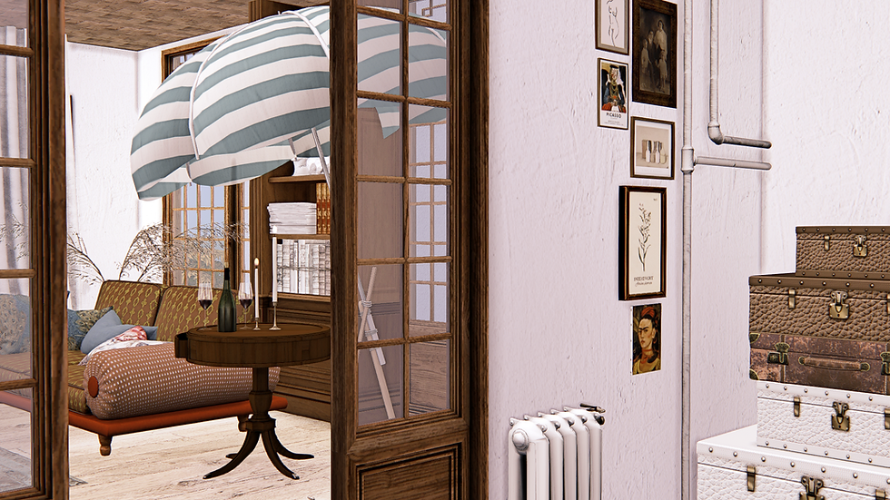 Miniatyrbild: French riviera village