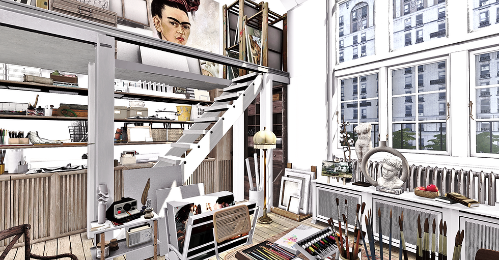 Miniatyrbild: Painters studio