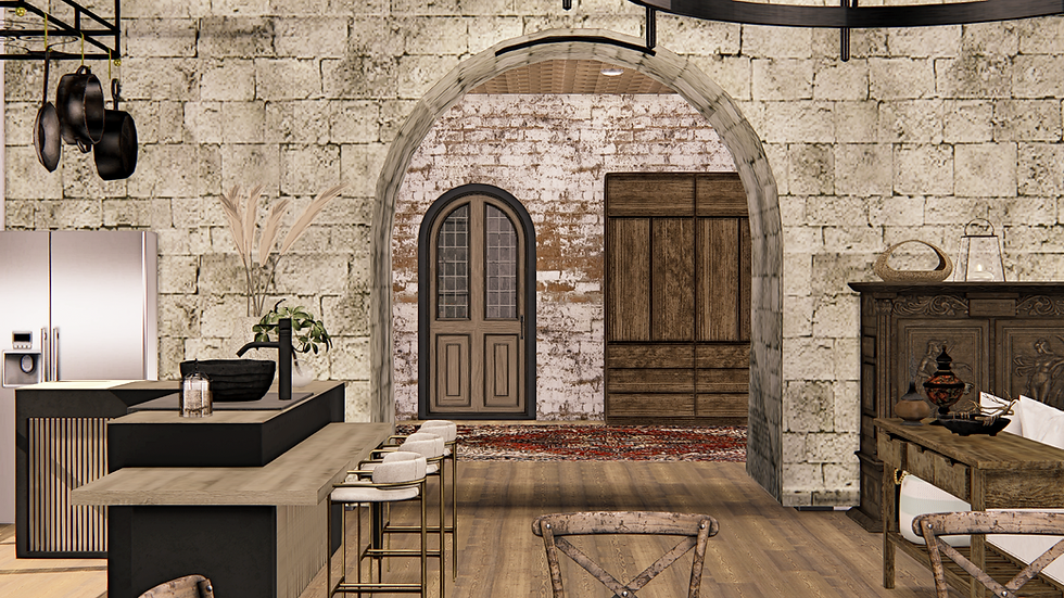 Miniatyrbild: Rustic villa