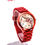 Miniatura: Reloj Diseño Hello Kitty Rojo