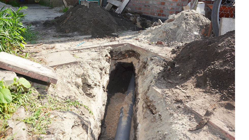 Sewer line cleaning