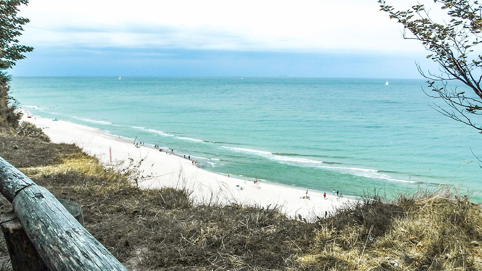 white sand beach