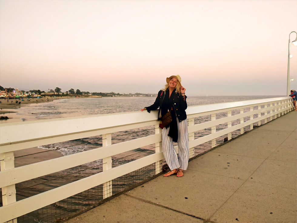 girl on the pier