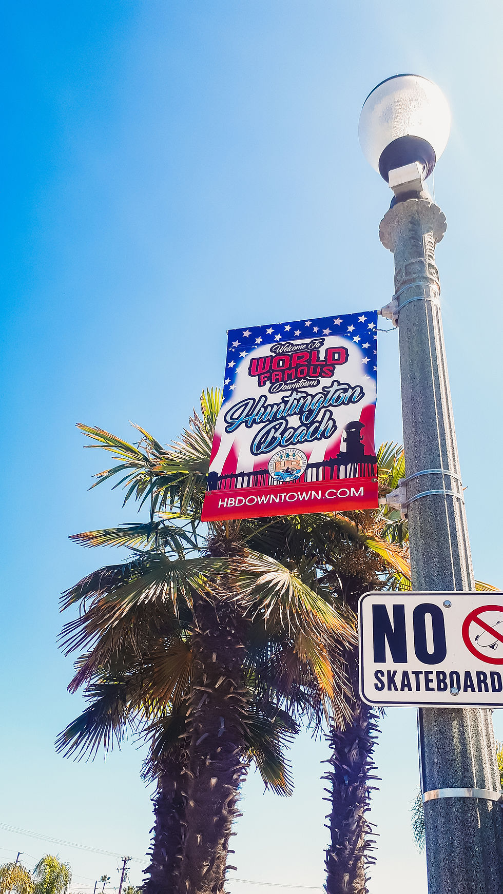 huntington beach sign