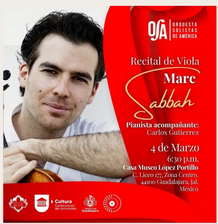Recital Guadalajara-México. March 4 2022