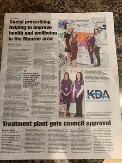Newspaper Article Spring Social Prescrib
