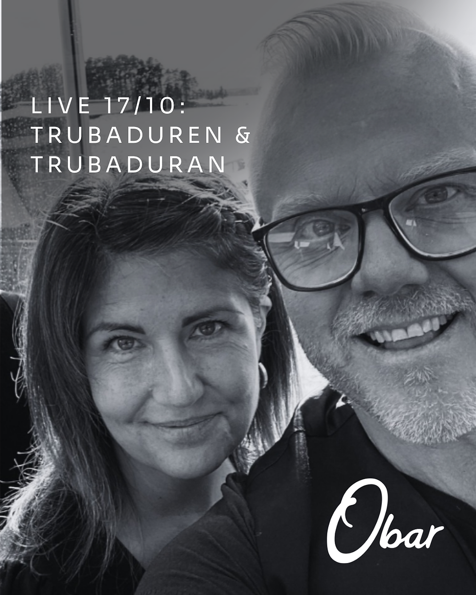 LIVE PÅ OBAR: TRUBADUREN & TRUBADUREN