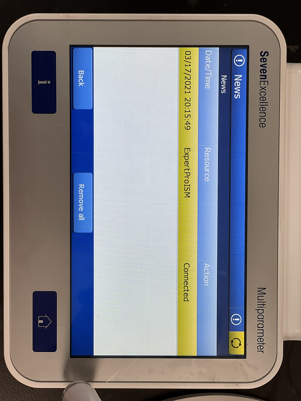 Thumbnail: Mettler Toledo SevenExcellence Benchtop pH/Conductivity Meter with probe
