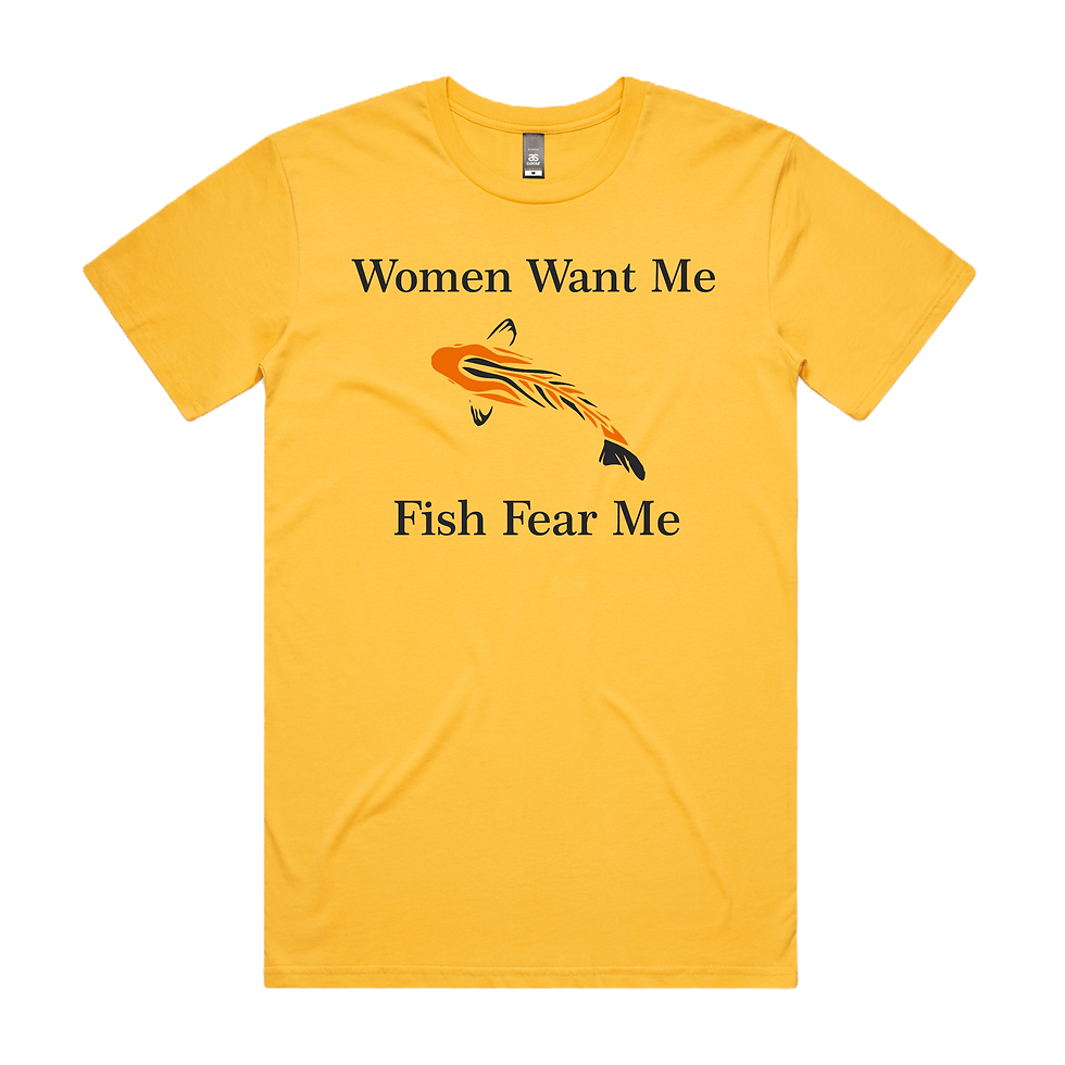 Thumbnail: Women Want Me Fish Fear Me Fishing DTG Printed T Shirt Unisex