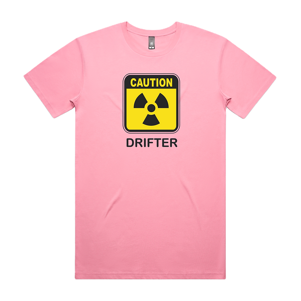 Thumbnail: Caution Drifter DTG Printed T Shirt Unisex