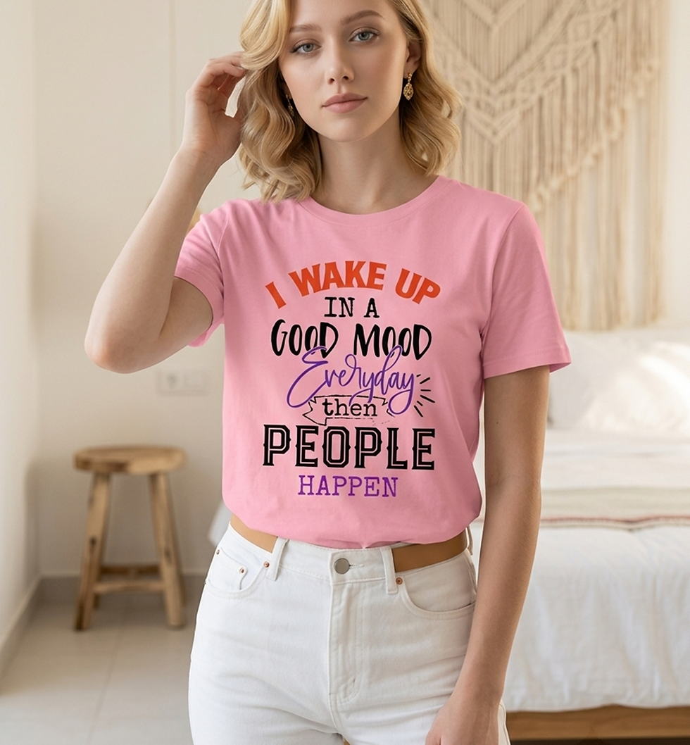 I Wake Up Everyday DTG Printed T-Shirt Unisex