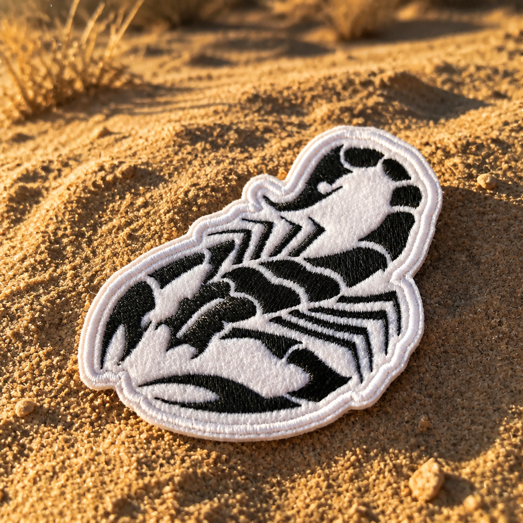 Scorpion Embroidered Patch Badge Iron on or Sew on