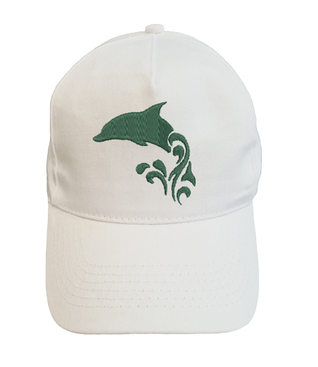 Thumbnail: Dolphin Embroidered Baseball Cap Hat in 15 Colours