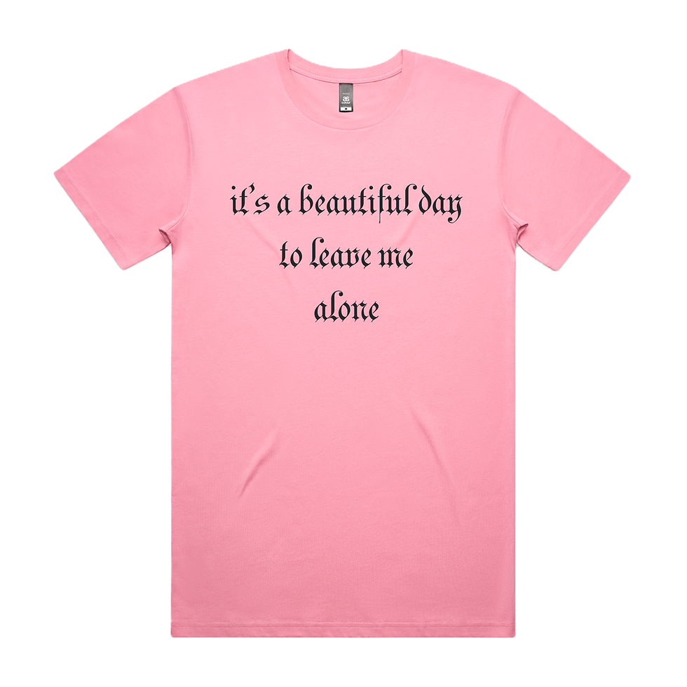 Thumbnail: It’s a beautiful day to leave me alone DTG Printed T Shirt Unisex