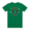 Thumbnail: Merry Christmas Rudolph DTG Printed T Shirt