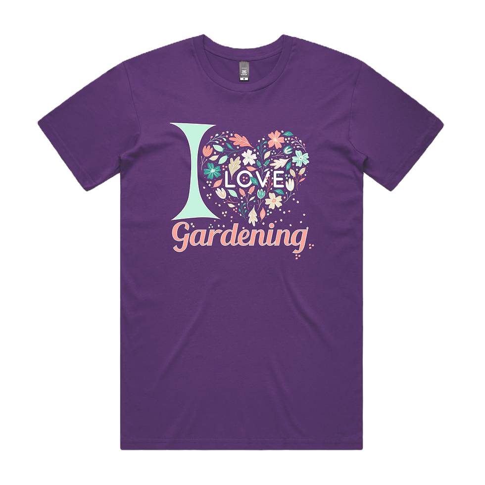 I Love Gardening DTG Printed T-Shirt Unisex