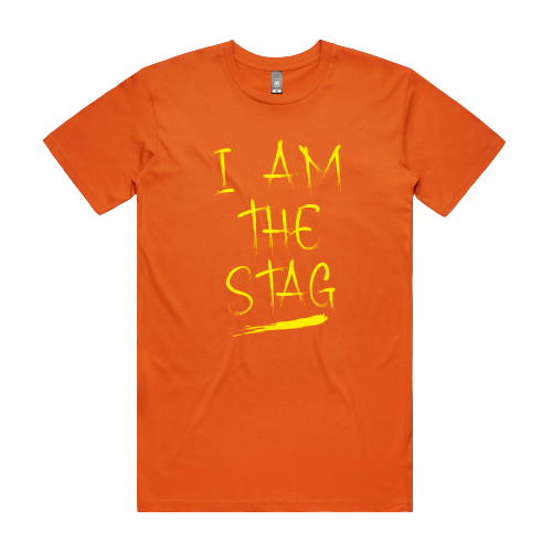 Thumbnail: I am the Stag DTG Printed T Shirt Unisex Blue