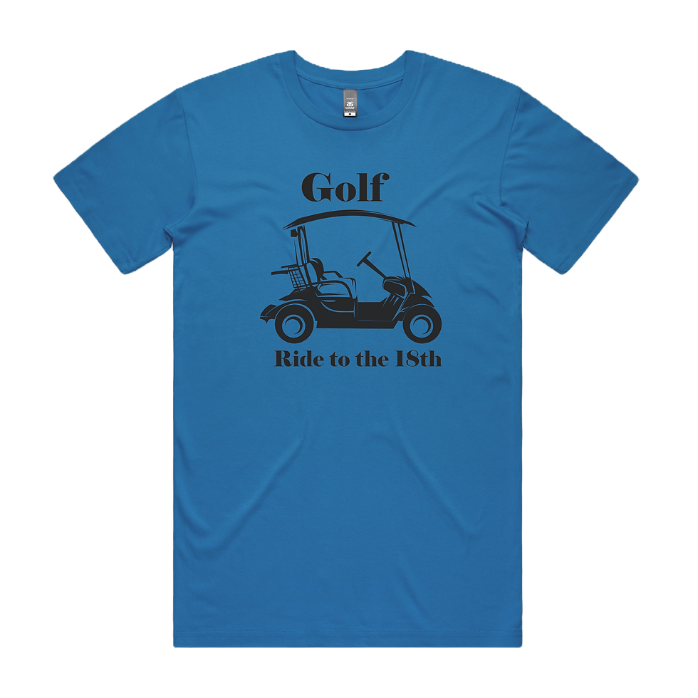 Thumbnail: Golf ride to the 18th DTG Printed T Shirt Unisex