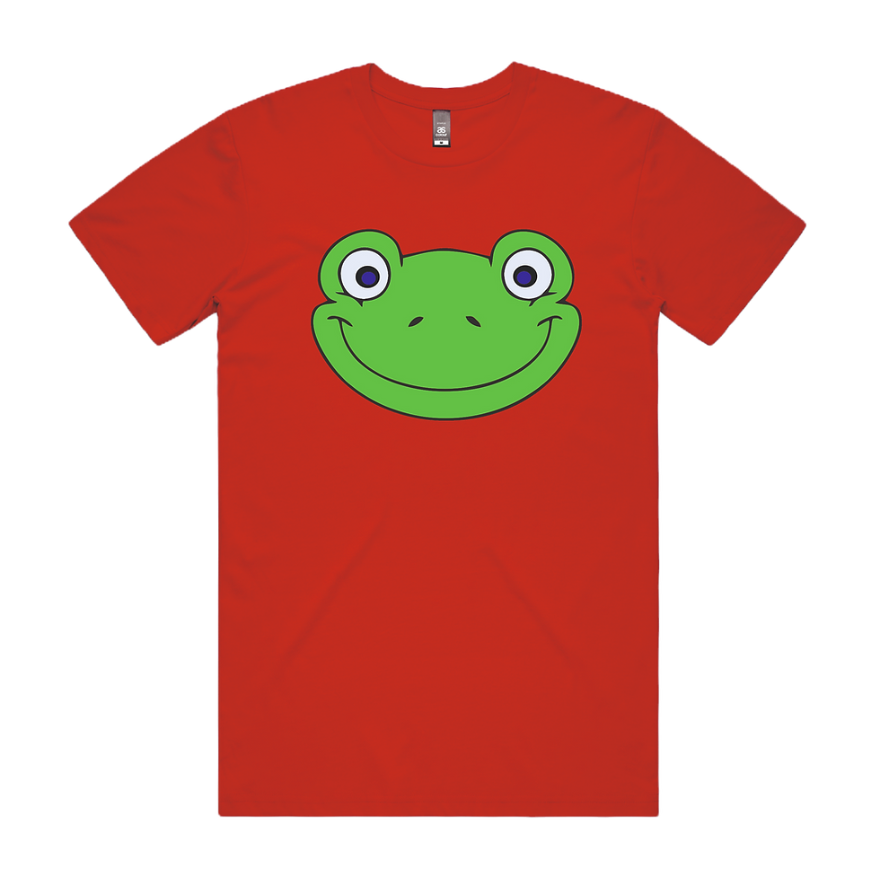 Thumbnail: Frog Head DTG Printed T Shirt Unisex