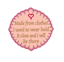 Embroidered Memory Badge Patch