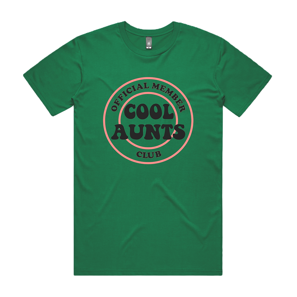 Thumbnail: Official Member Cool Aunts Club DTG Printed T Shirt Unisex
