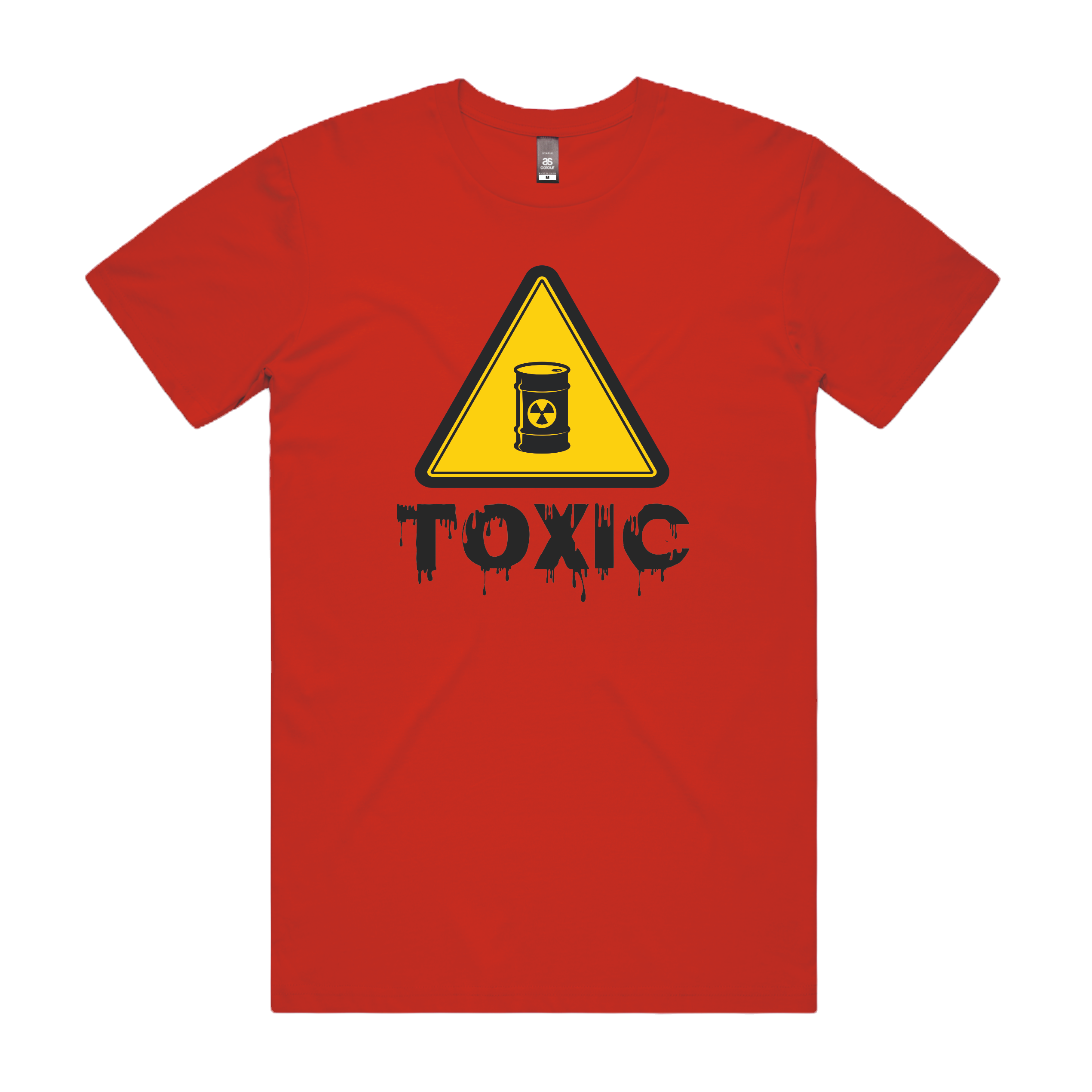 Toxic DTG Printed T Shirt Unisex