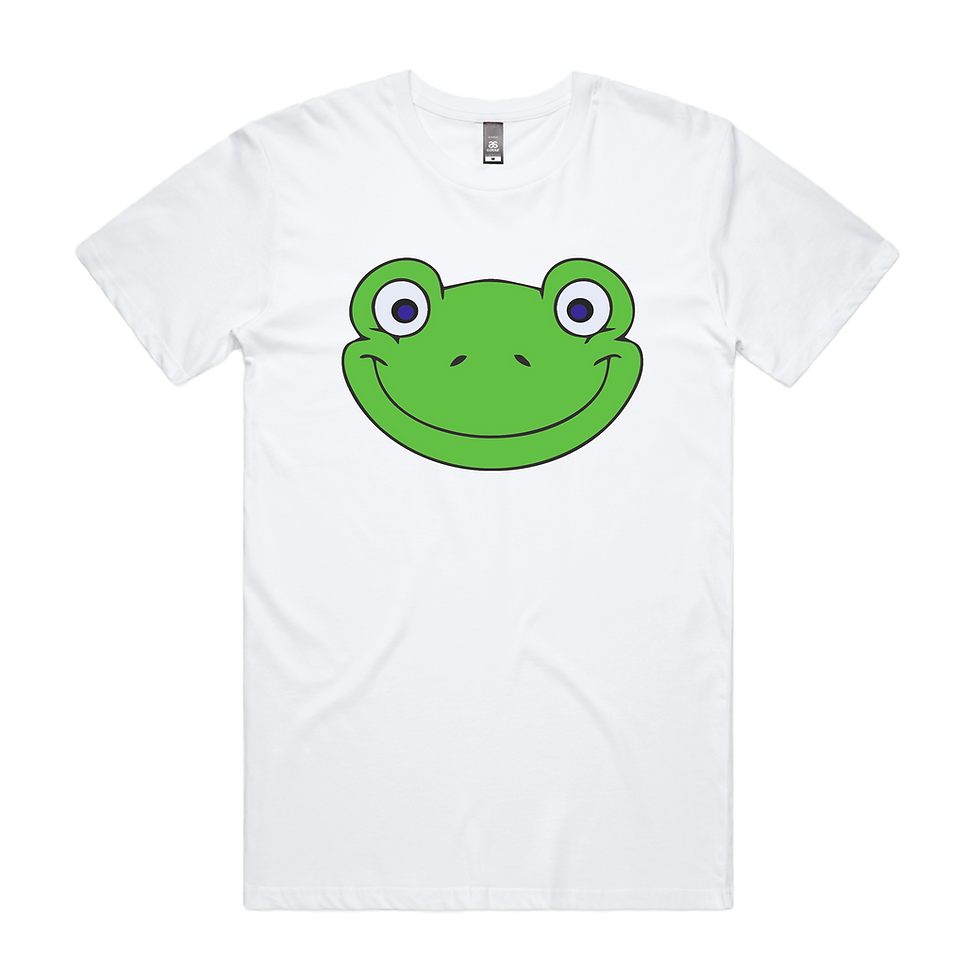 Thumbnail: Frog Head DTG Printed T Shirt Unisex
