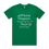 Thumbnail: Personalised Stag DTG Printed T Shirt Unisex Green