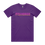 Thumbnail: Personalised Team Bride DTG Printed T Shirt Unisex Purple