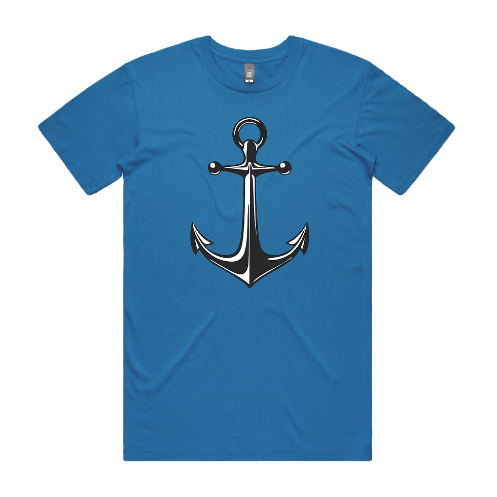 Anchor DTG Printed T Shirt Unisex