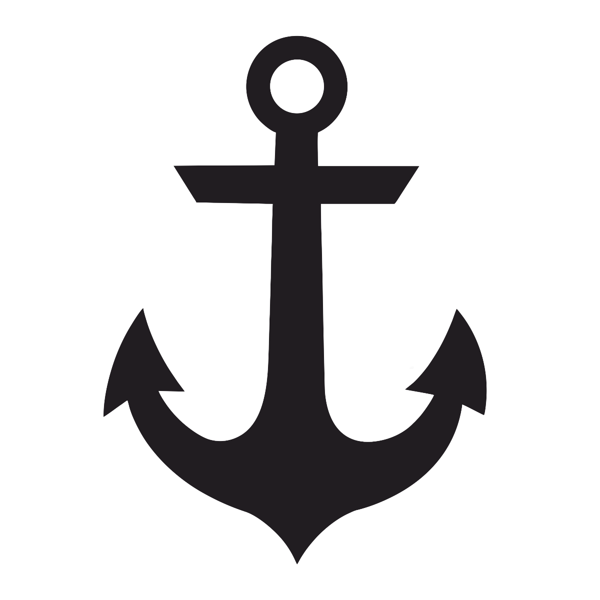 Ships Anchor Vinyl Car Wall Decal Sticker in 13 Colours