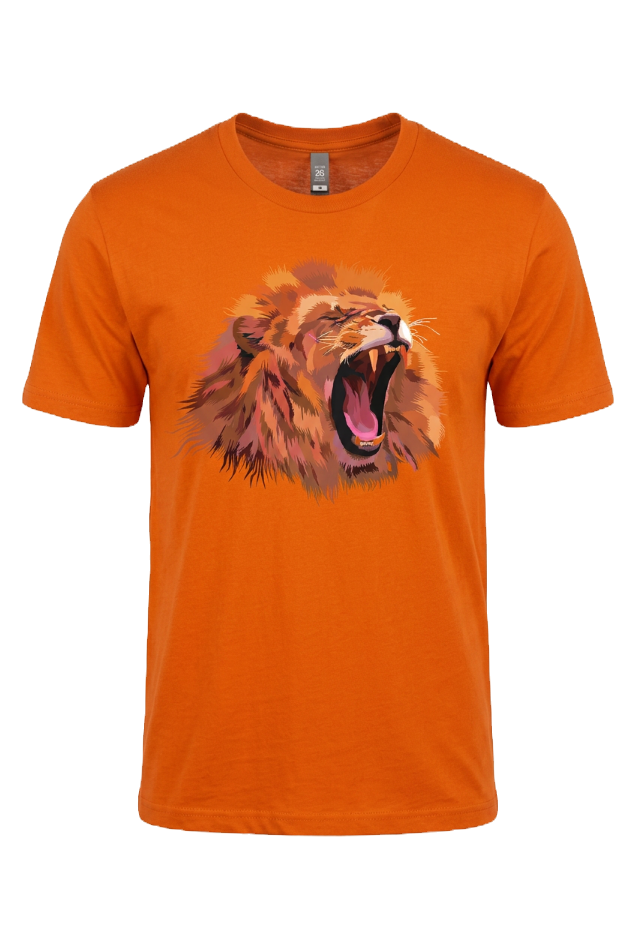 Thumbnail: Lion Head DTG Printed T Shirt Unisex