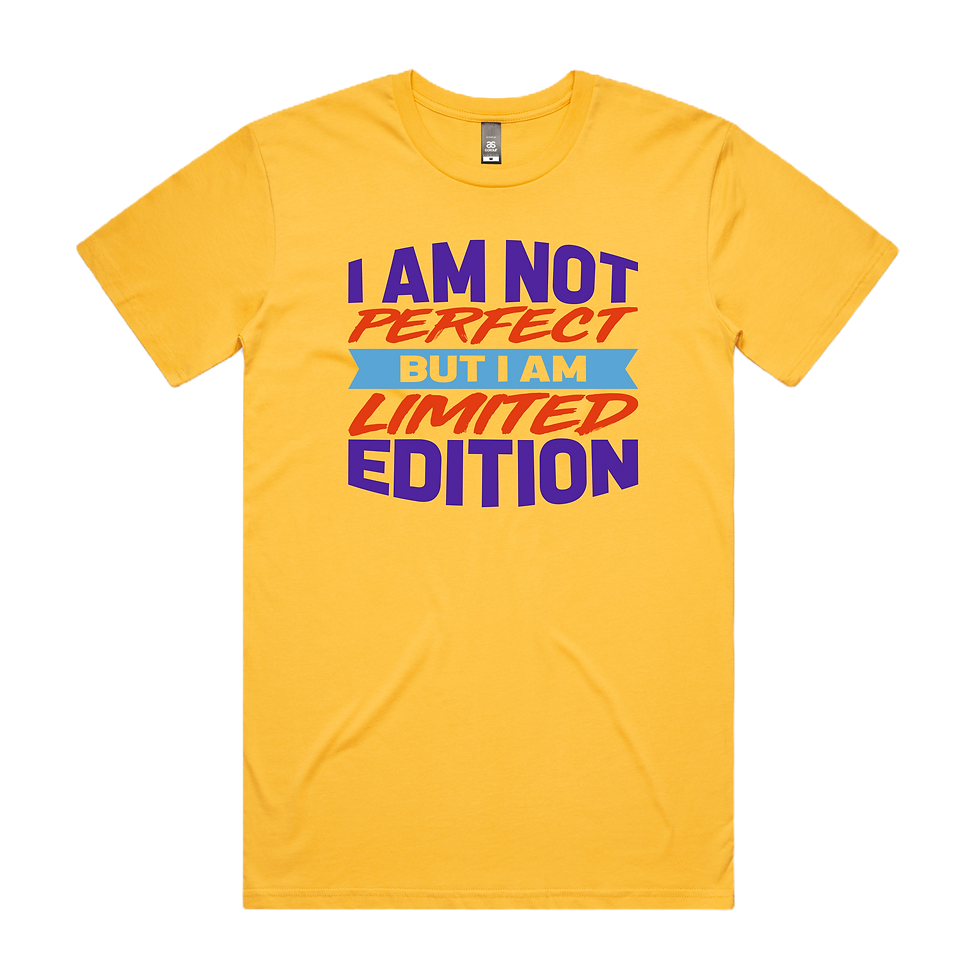 Thumbnail: I Am Not Perfect But I Am Limited Edition Printed DTG T-Shirt Unisex