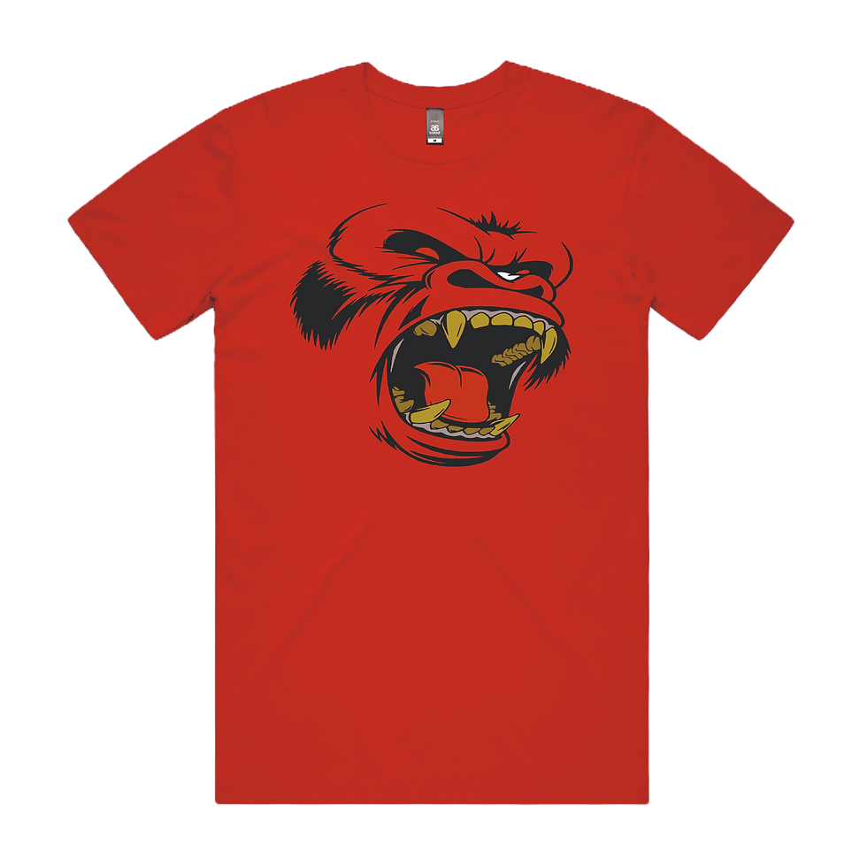 Thumbnail: Gorilla Head DTG Printed T-Shirt Unisex