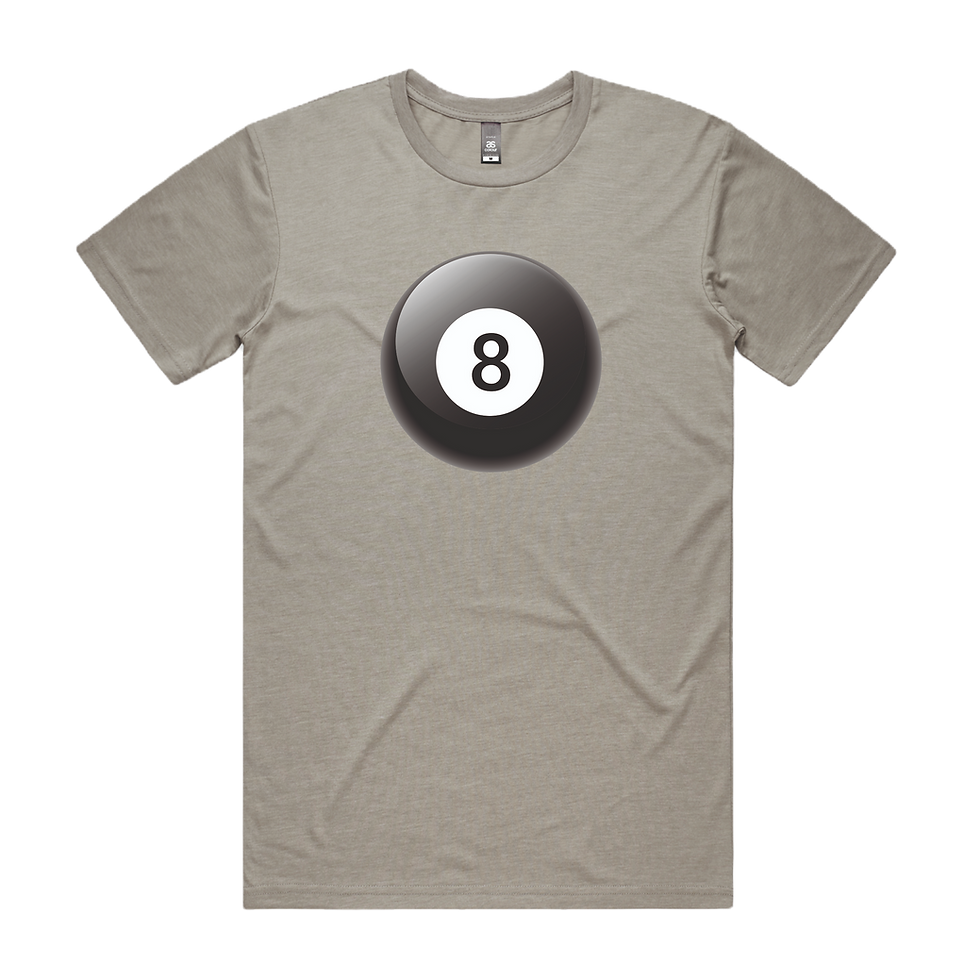 Thumbnail: 8 Ball DTG Printed T Shirt Unisex
