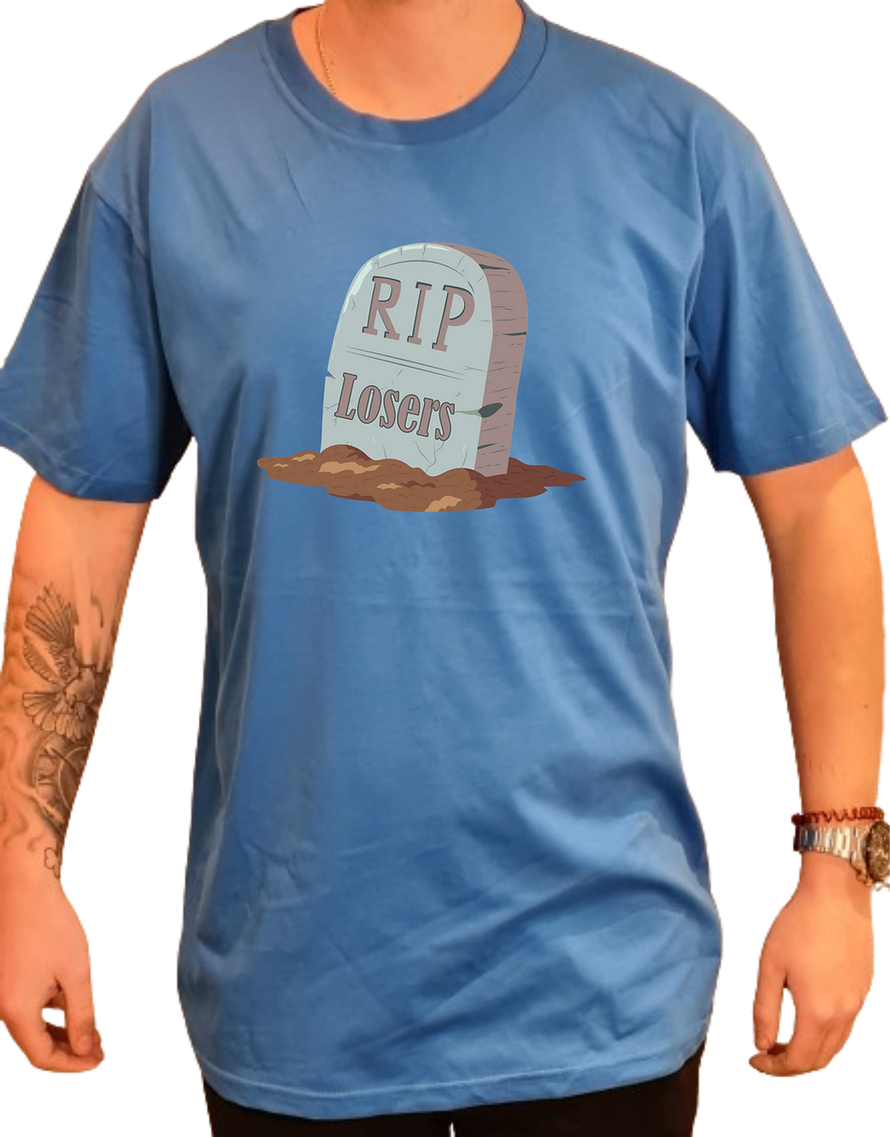 Thumbnail: R.I.P Losers DTG Printed T Shirt Unisex
