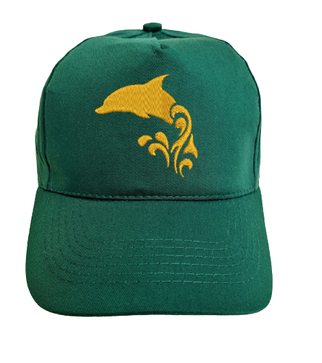 Thumbnail: Dolphin Embroidered Baseball Cap Hat in 15 Colours