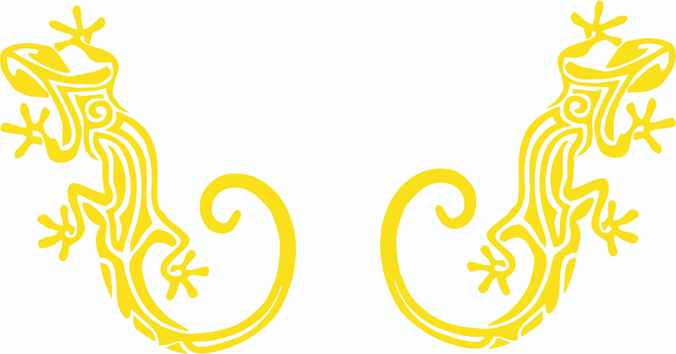 Thumbnail: Gecko Wall Art Design