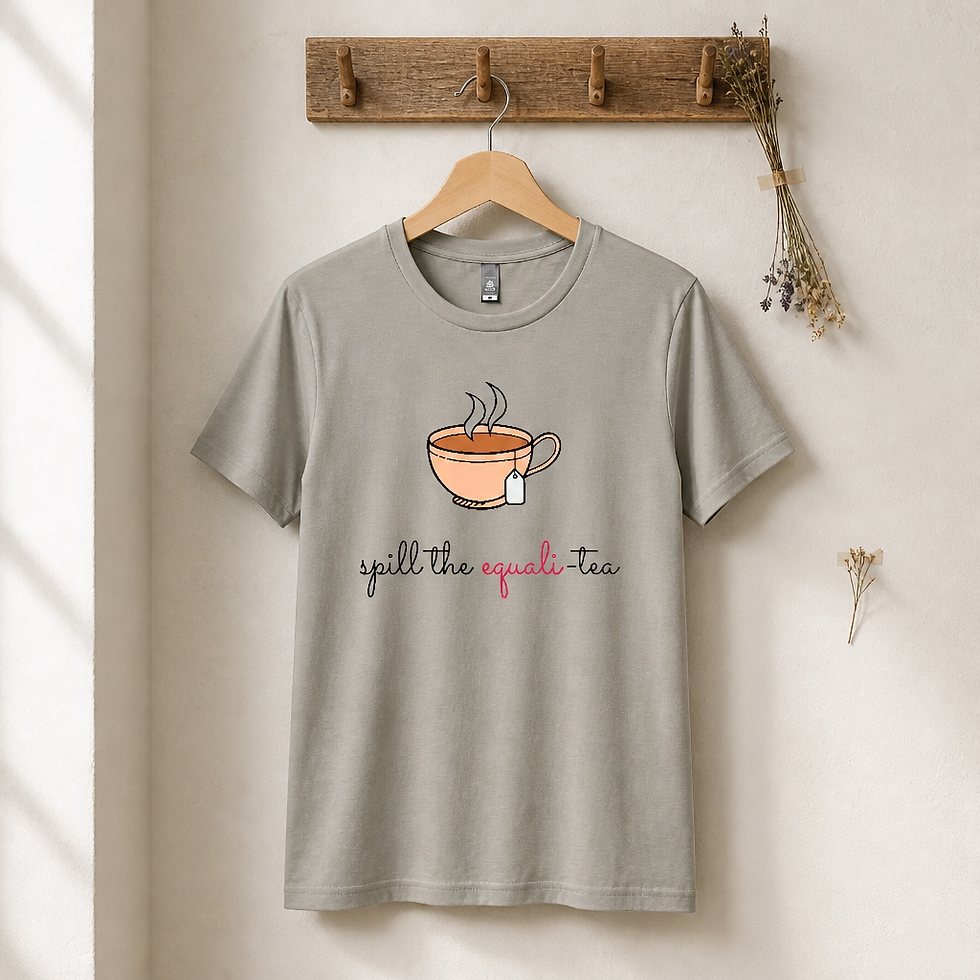 Thumbnail: Spill the Equal - Tea DTG Printed T Shirt Unisex